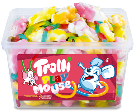 TROLLI MYŠ 16g želé (Balenie:75ks 1ks od 0,125eur)