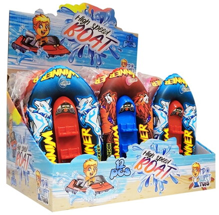 BOAT SPEED 10g hračka+cukríky (balenie:12ks 1ks = 2eur)