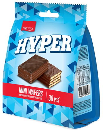 HYPER MINI WAFERS 123g čokoládové kocky