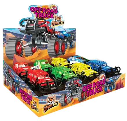 ROAD TRUCK 10g hračka+cukríky (Balenie:8ks 1ks=1,35eur)