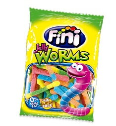 JELLY WORMS 75g kyslé želé červíky