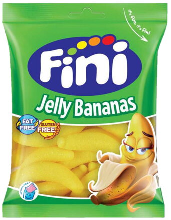 JELLY BANANAS 75g banánové želé cukríky