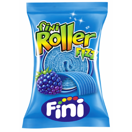 FINI ROLLER 20g malinový kyslý pásik