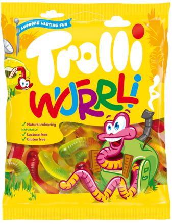 TROLLI WURLI 100g želé cukríky