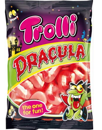 TROLLI DRACULA 200g želé cukríky v tvare zubov