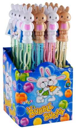 BUBBLE BUNNY 10g bublifuk+cukríky (balenie:16ks 1ks=1eur)