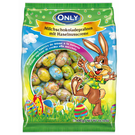 ONLY VAJÍČKA 400g s lieskovoorieškovým krémom (veľké)