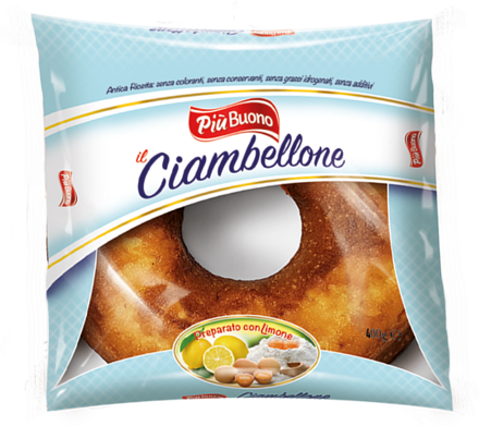 PIU BUONO CIAMBELLONE 400g citrónová bábovka 