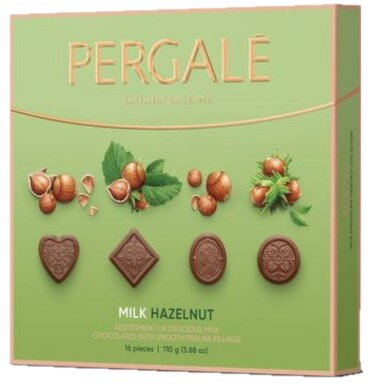 PERGALE HAZELNUT 110g lieskovoorieškový dezert