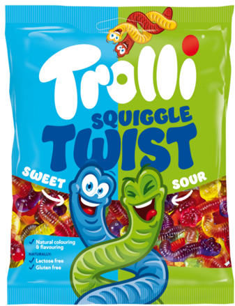 TROLLI TWIST 100g želé cukríky