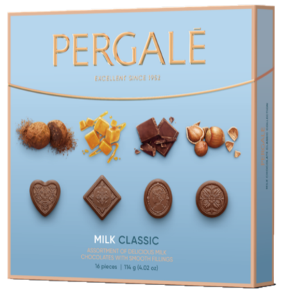 PERGALE MILK 114g dezert z mliečnej čokolády