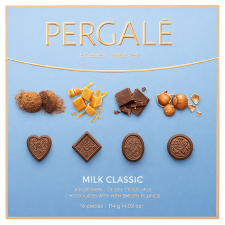 PERGALE MILK 114g dezert z mliečnej čokolády