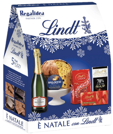 REGALIDEA LINDT BLUE darčekový box