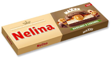 NELINA MAXXX 305g karamel/oriešky čokoláda