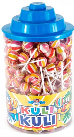 KULI KULI 8g ovocná lízanka (balenie:230ks 1ks od 0,11eur)