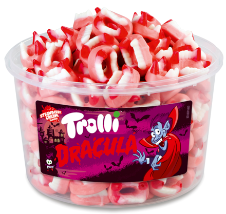 TROLLI DRACULA 8g želé (Balenie:150ks 1ks od 0,065eur)
