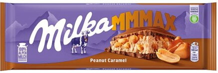 MILKA MMMAX PENUT CARAMEL 276g mliečna čokoláda