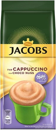 JACOBS MILKA 500g lieskovoorieškové cappuccino
