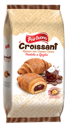 PIU BUONO CROISSANT (5PCAK) 225g čokoládové pečivo
