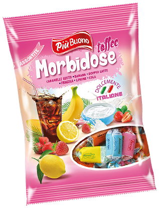 PIU BUONO MORBIDOSE 175g žuvacie cukríky