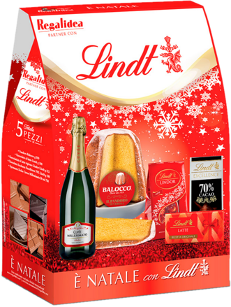 REGALIDEA LINDT RED darčekový box 