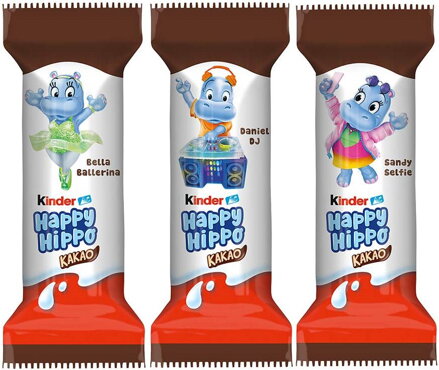 HAPPY HIPO COCOA 20,7g kakaová cukrovinka 