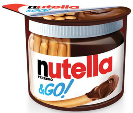 NUTELLA & GO 52g snack s lieskovoorieškovým krémom