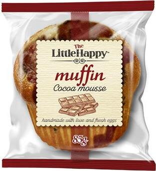 HAPPY MUFFIN 85g s čokoládovou náplňou (exp.,09/07/2023)