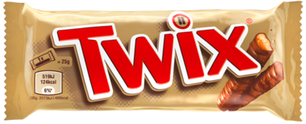TWIX 50g karamelová tyčinka