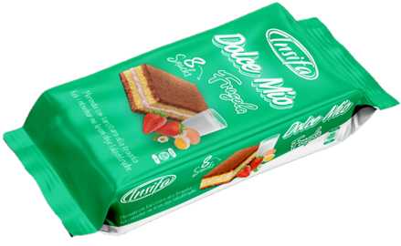 DOLCE MIO 180g jahodové pečivo