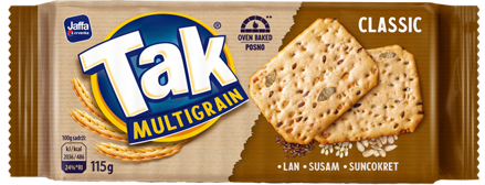 TAK MULTIGRAIN CLASSIC 115g celozrnné krekry
