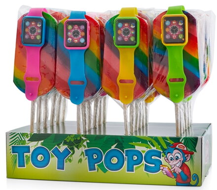 HODINKY POP 125g lízatko s hračkou (balenie:24ks 1ks = 2,65eur)