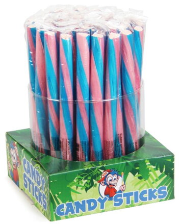 CANDY STICK 55g bubble gum lízatko (balenie:45ks 1ks = 0,99eur)