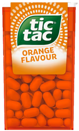 TIC TAC ORANGE 18g pomarančové cukríky 