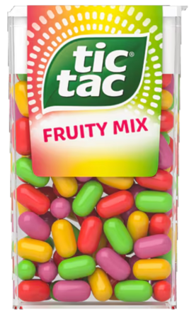 TIC TAC FRUITY MIX 18g ovocné cukríky 