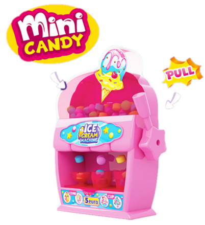 JOHNY BEE ICE CREAM MACHINE 8g hračka s cukríkmi