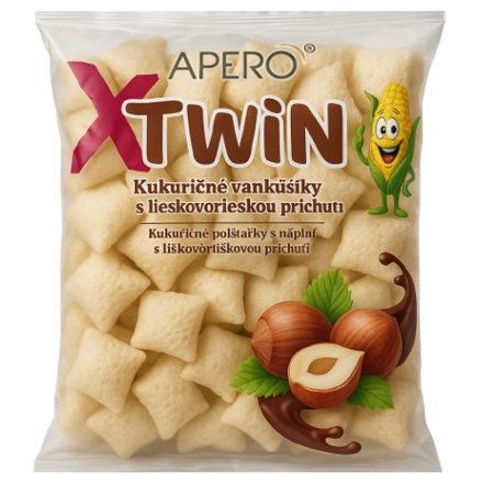 TWIN 140g orieškové vankúšiky