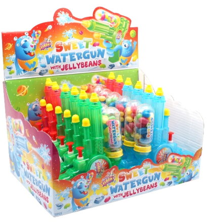 SWEET WATER GUN 20g hračka s cukríkmi (Balenie:12ks 1ks = 1,09eur)