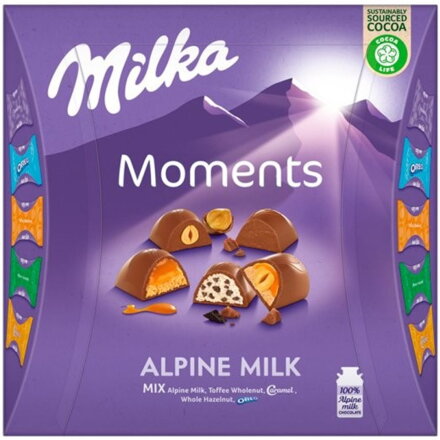 MILKA MOMENTS ASSORTY 97g dezert mix