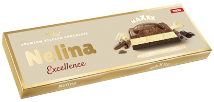 NELINA EXCELLENCE 250g tmavá/mliečna/biela 
