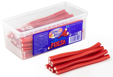 KING REGAL BOX 320g sladké jahodové pelendreky (cca.25kusov)