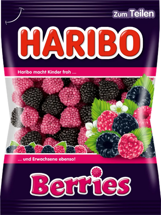 HARIBO BERRIES 175g želé cukríky