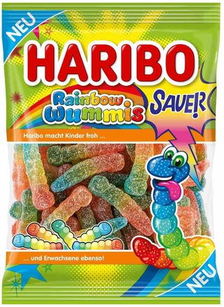 HARIBO RAINBOW WUMMIES 160g želé cukríky