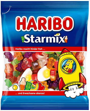 HARIBO STAR MIX 175g želé cukríky
