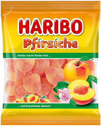 HARIBO PFIRSICHE 175g želé cukríky