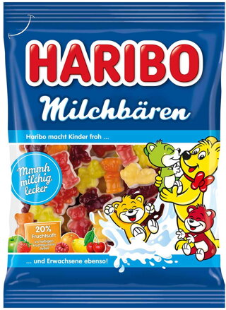 HARIBO MILCHBAREN 160g želé cukríky 