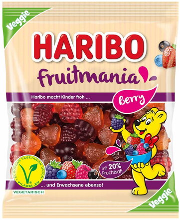 HARIBO FRUITMANIA BERRY 160g želé cukríky