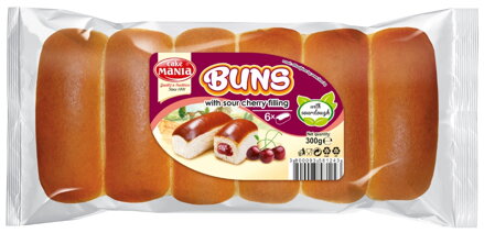 BUNS 250g višňové buchtičky