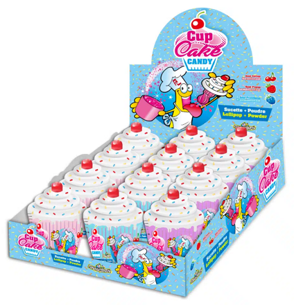 CUP CAKE DIP&LICK 40g lízatko s práškom (Balenie:12ks 1ks od 0,75eur)