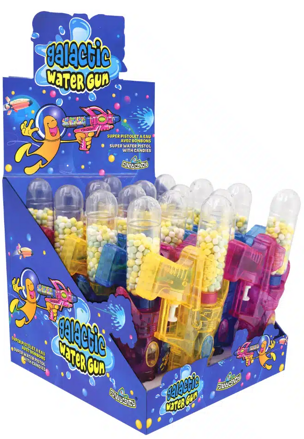 GALACTIC WATERGUN 30g hračka s cukríkmi (Balenie:16ks 1ks od 0,85eur)